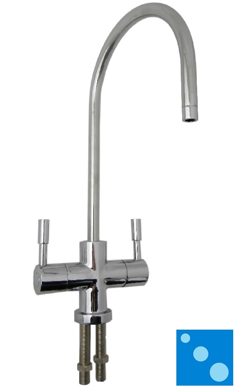 Two way mixer tap